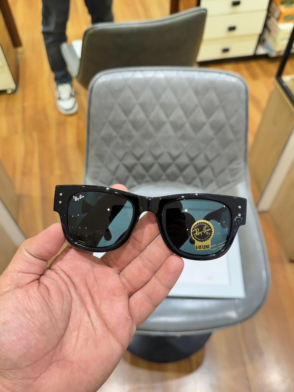 rayban 0840 full black