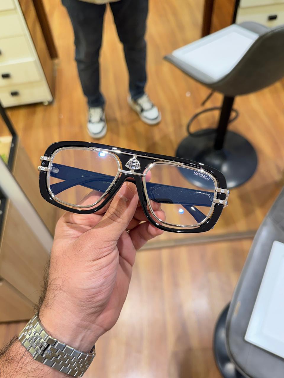 maybach 7339 black silver