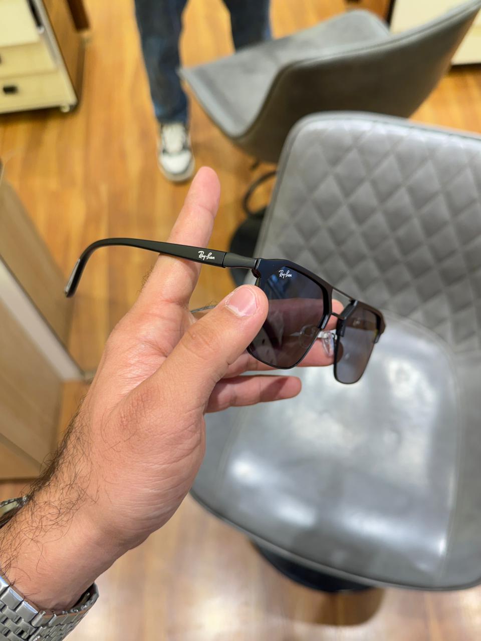 rayban 04 full black