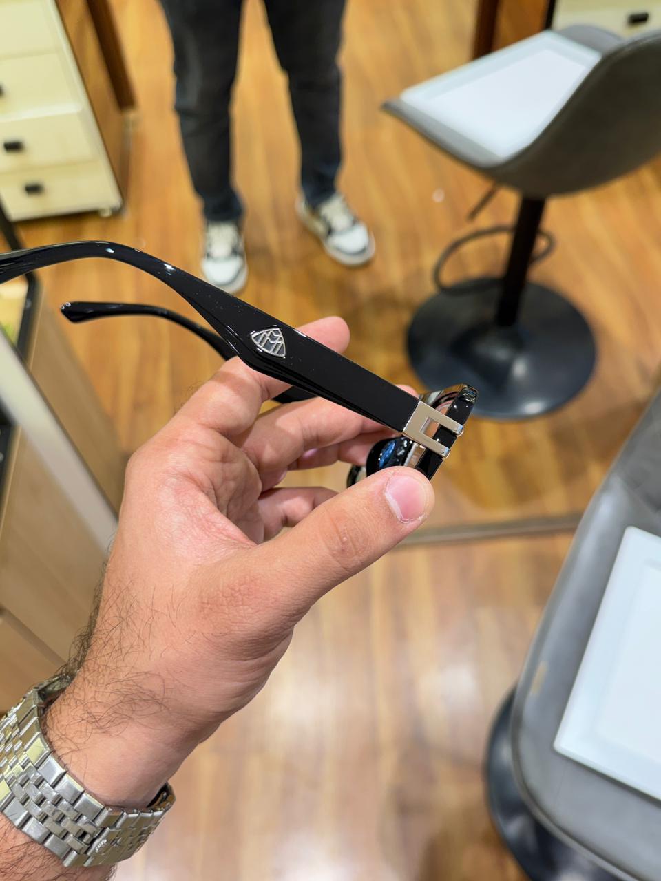 maybach 7339 black silver