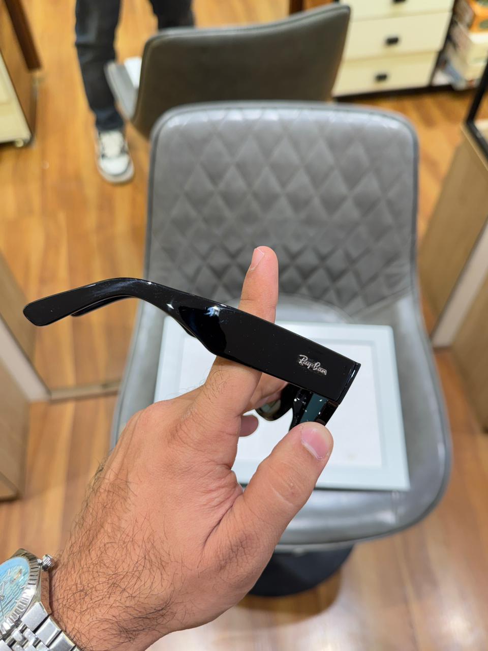 rayban 0840 full black